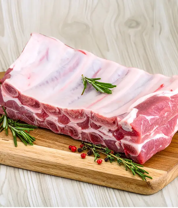 costilla cruda